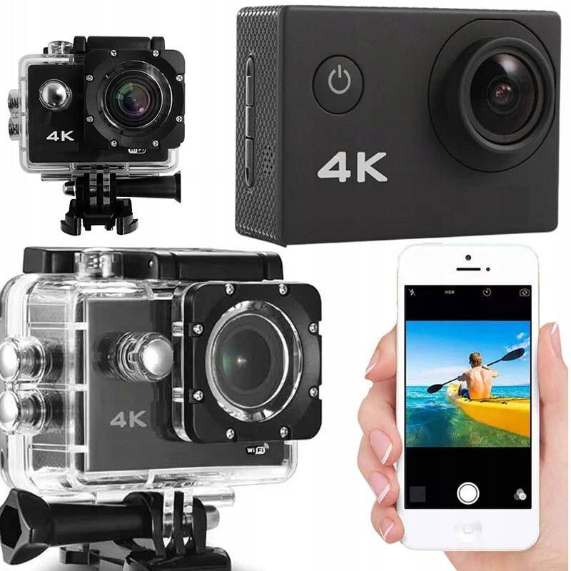 HD SPORTS CAMERA 4K WATERPROOF WIFI CAMERA