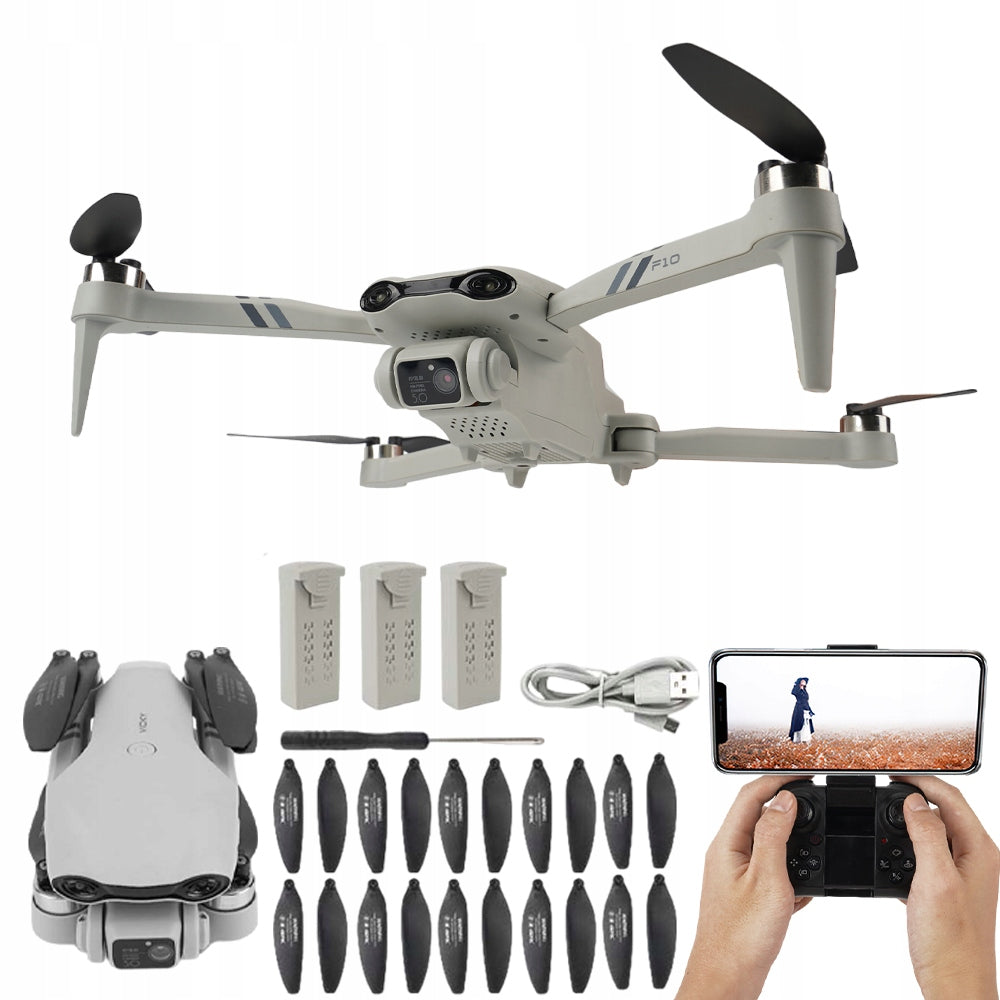 HD WIFI DRONE WITH 2X FIXED HEIGHT CAMERA POWERFUL WITH 3BATTERY WITH REMOTE CONTROL