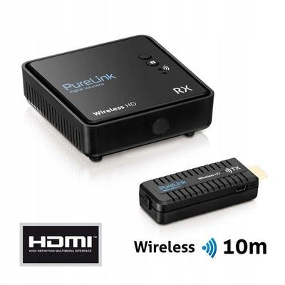 HDMI WIRELESS TRANSMITTER PURELINK WHD030-V2 FULLHD 1080p 10m 1ms