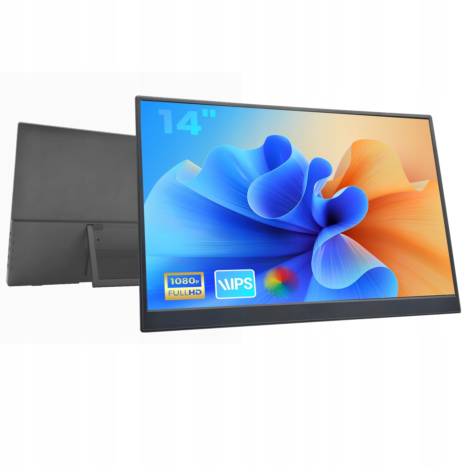 HDeye 14" Portable Monitor 100% sRGB, 1920x1200, USB-C, Ultra-Slim Design