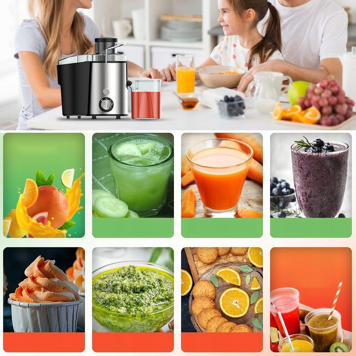 HDeye Professional 800W Motor - High-Speed Juicing for Fruits & Vegetables Manufacturer code 0296