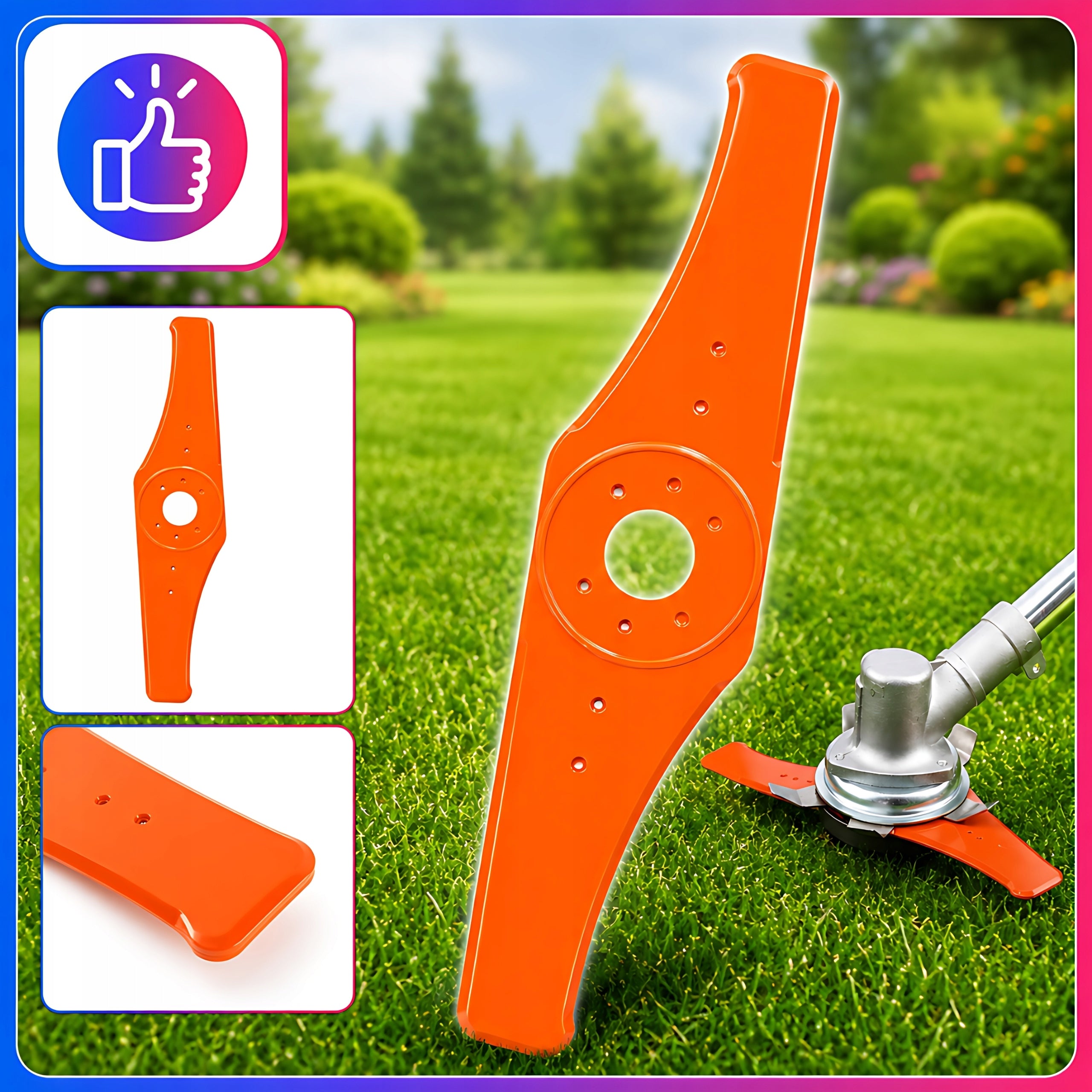 HEAD DISC BLADE PLASTIC COMBUSTION TRIMMER SCYTHES 30,5cm 2R Packaging status original
