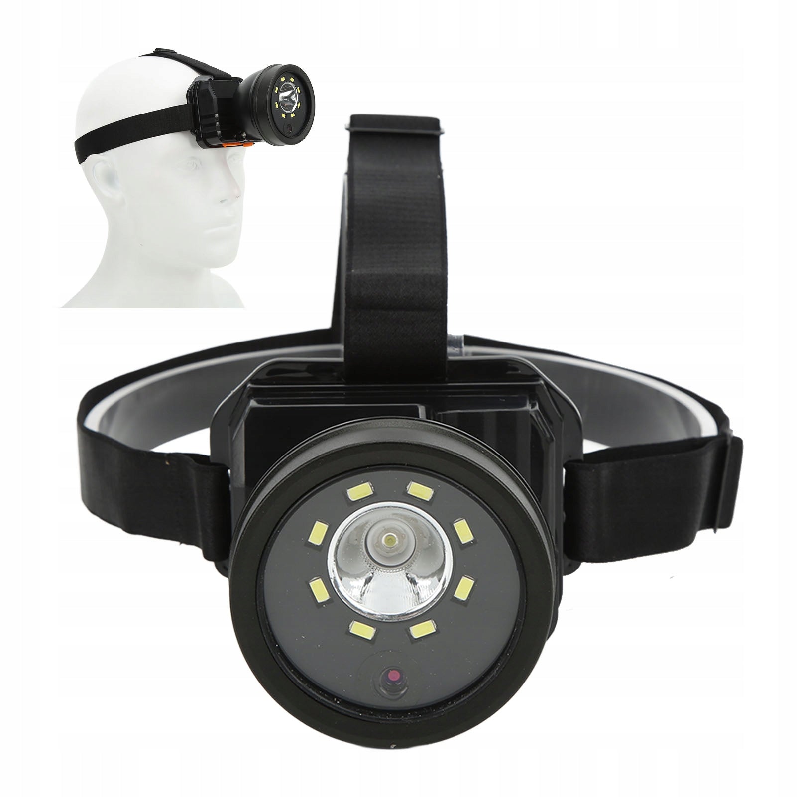 HEAD MOUNTED ACTION CAMERA VIDEO CAMERA 1080P WATERPROOF NIGHT VISION