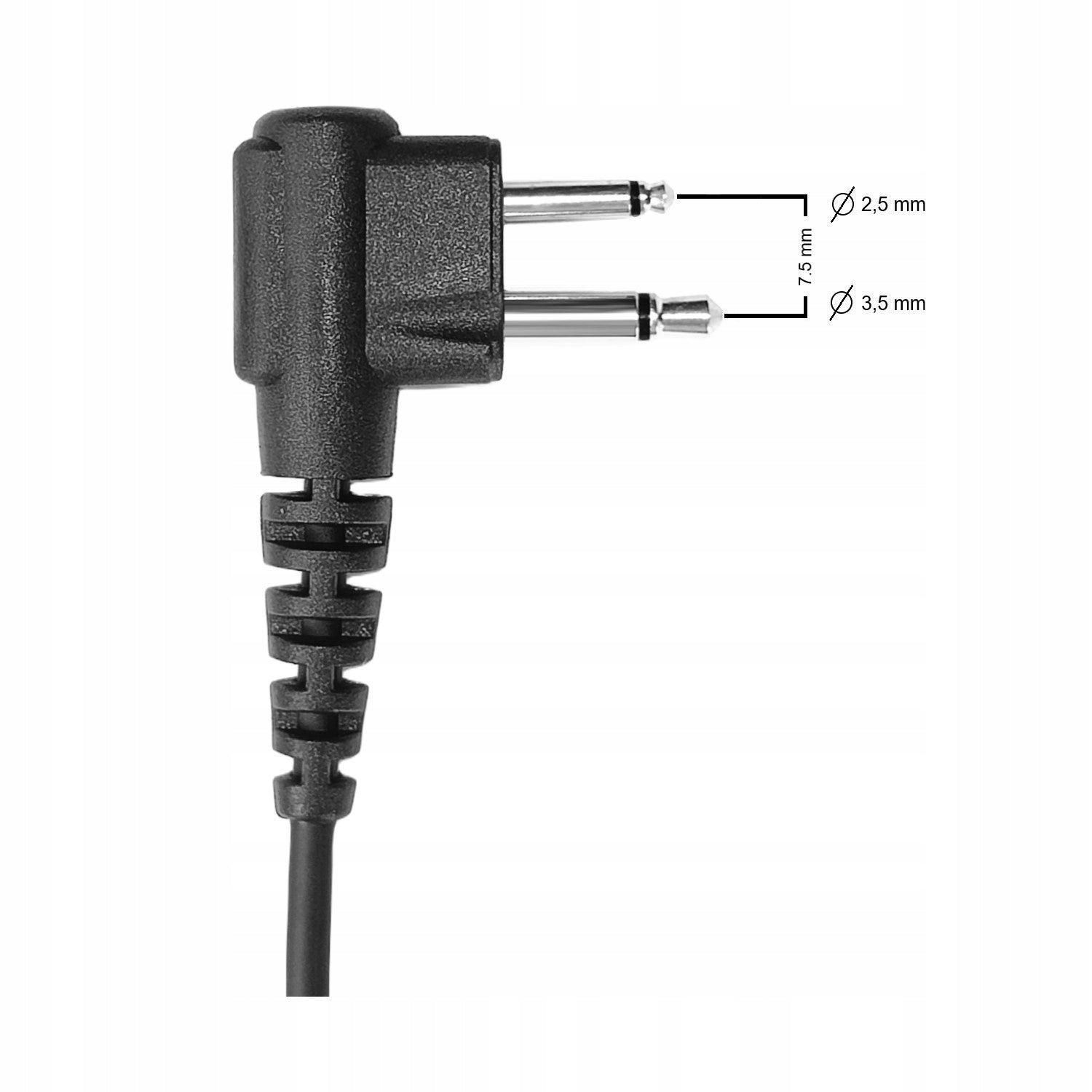 HEADPHONES FOR CLOSED HELMET MOTOROLA YAESU HYT - PLUG M EAN (GTIN) 5905178012921