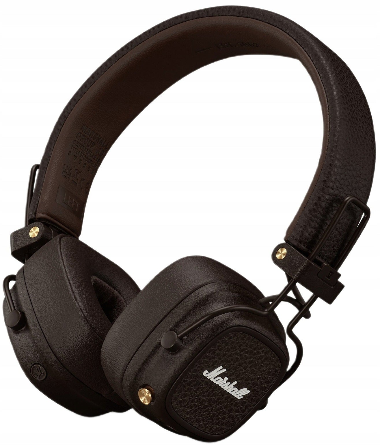 HEADPHONES MARSHALL MAJOR IV WIRELESS ON-EAR BROWN RETRO 80 H BT 5.0 Brand Marshall