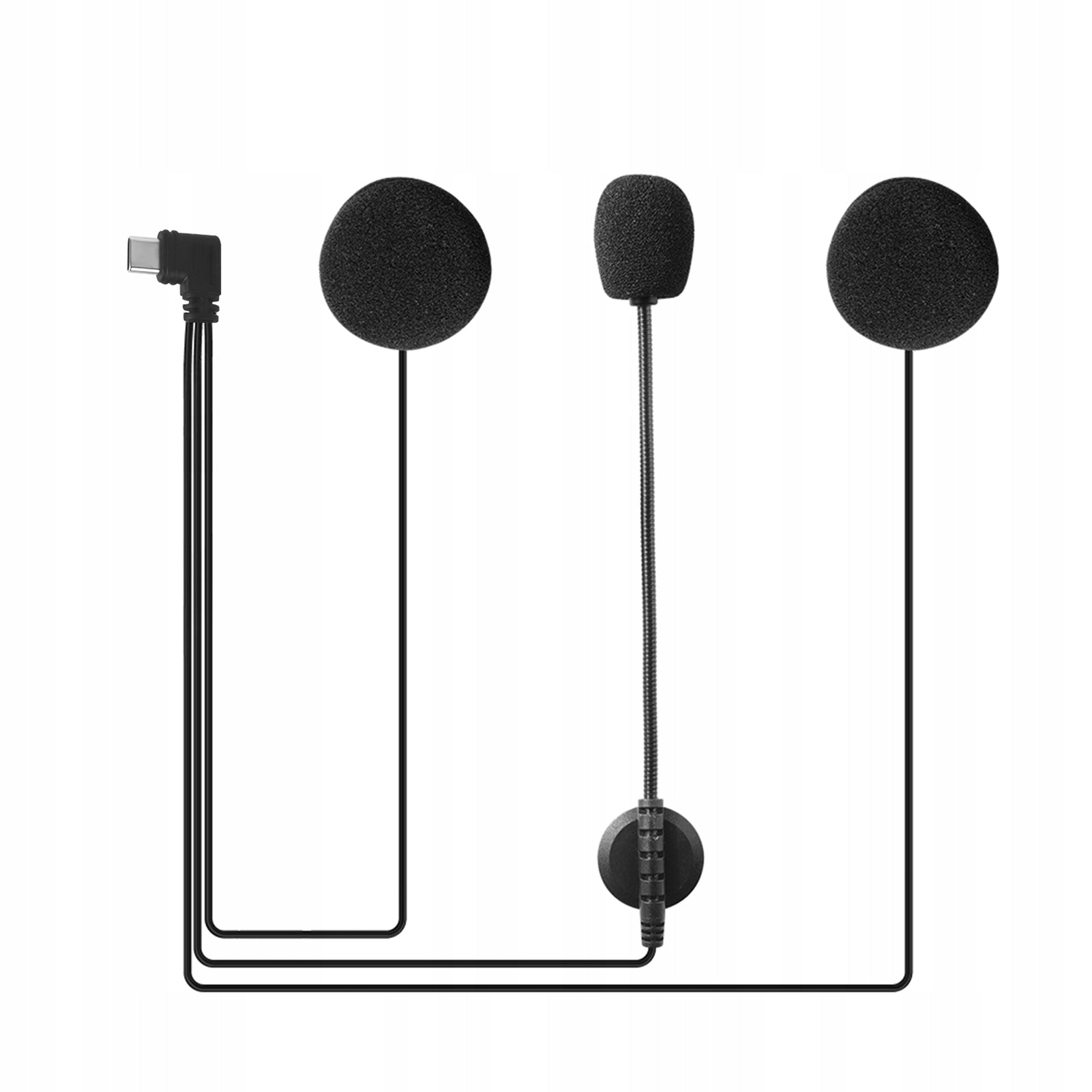 HEADSET WITH MICROPHONE USB C INTERCOM EJEAS MS20 HELMET MOTOR Manufacturer's catalog number Zestaw słuchawkowy MS20