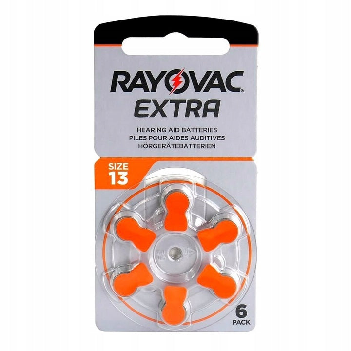 HEARING AID BATTERIES RAYOVAC 13 PR 48