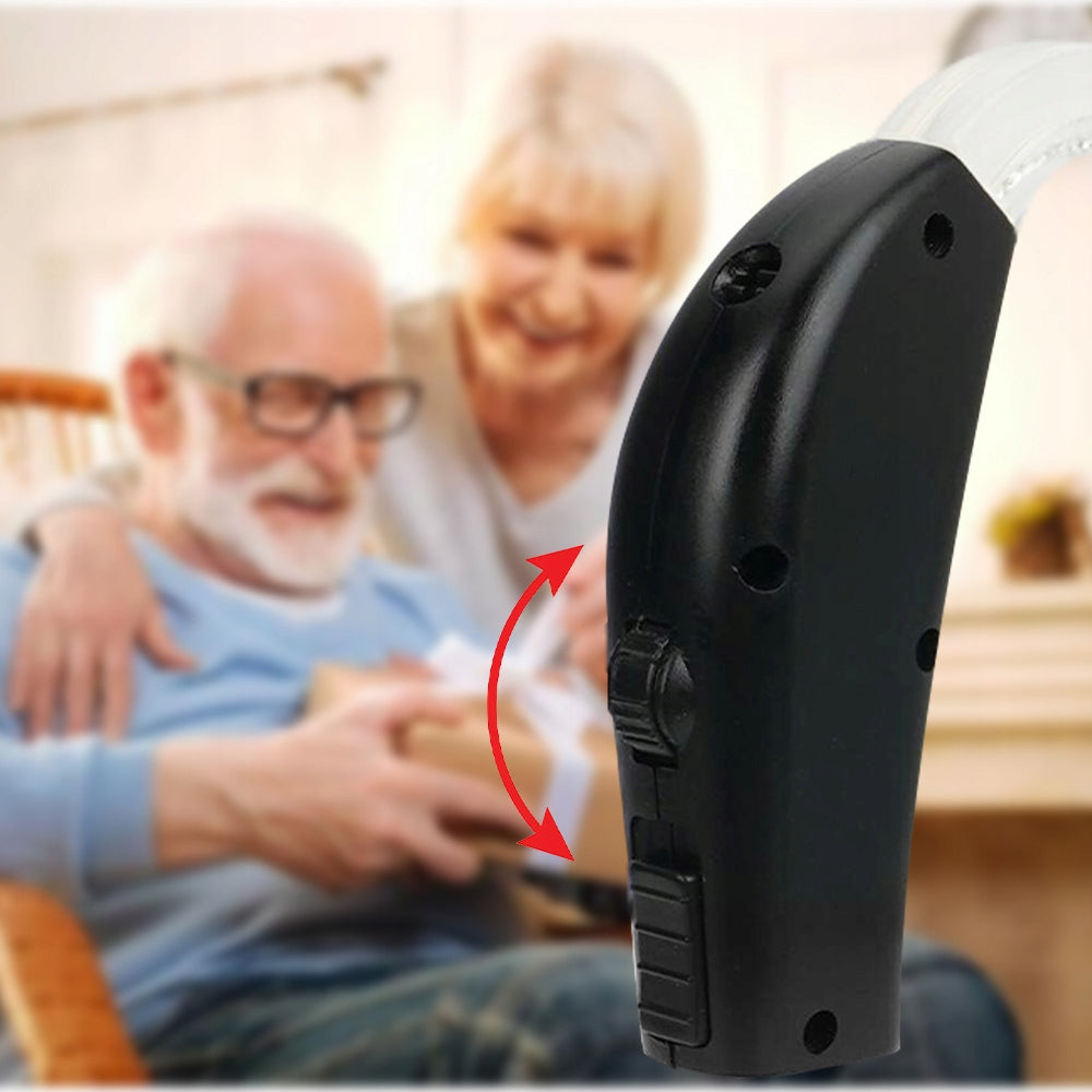 HEARING AID CERTIFIED HEARING AMPLIFIER FOR SENIORS BLACK Medical device no