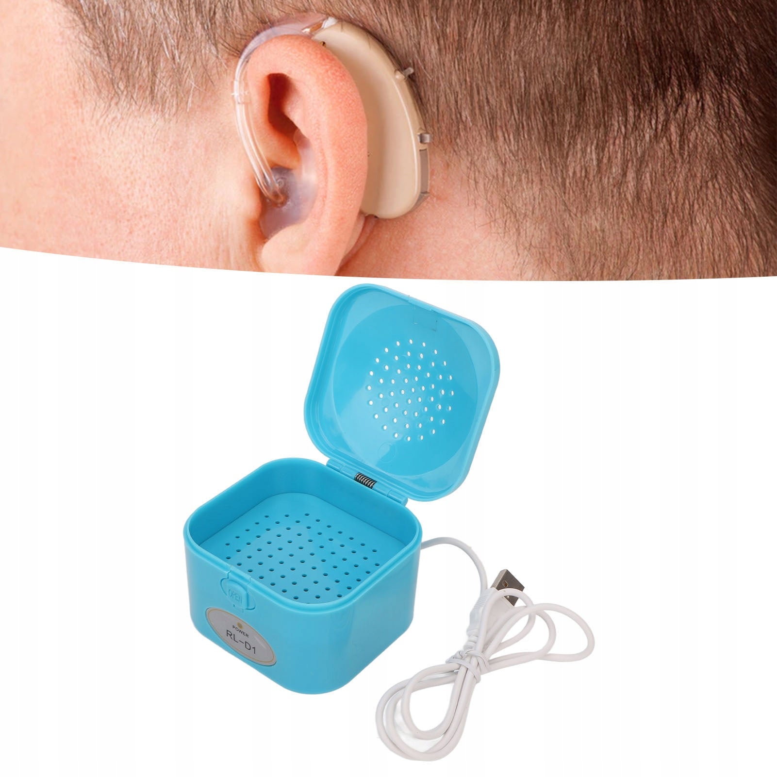 HEARING AID DRYER DEHUMIDIFIER Packaging status original