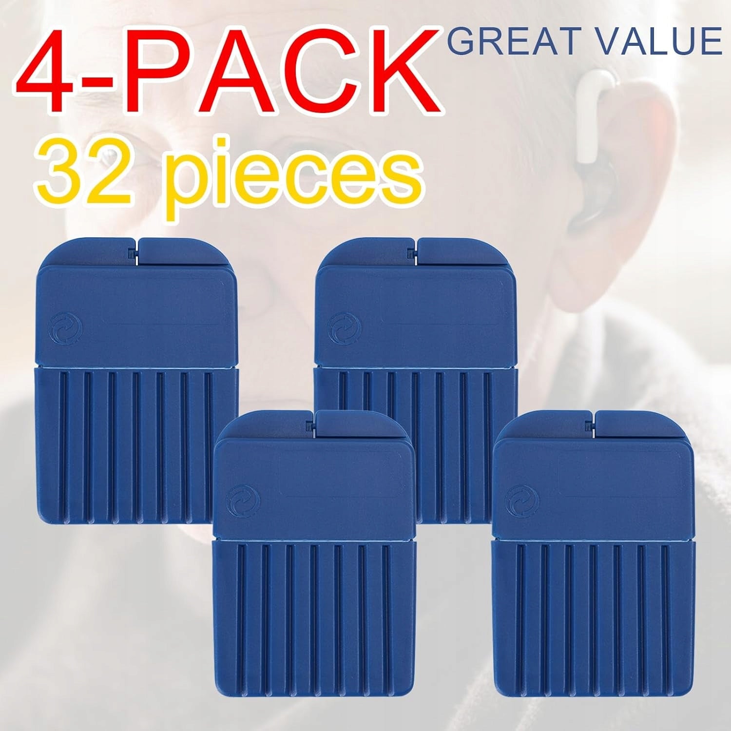 HEARING AID FILTERS 32PCS DIAMETER 1,5MM WAX PROTECTION Medical device no