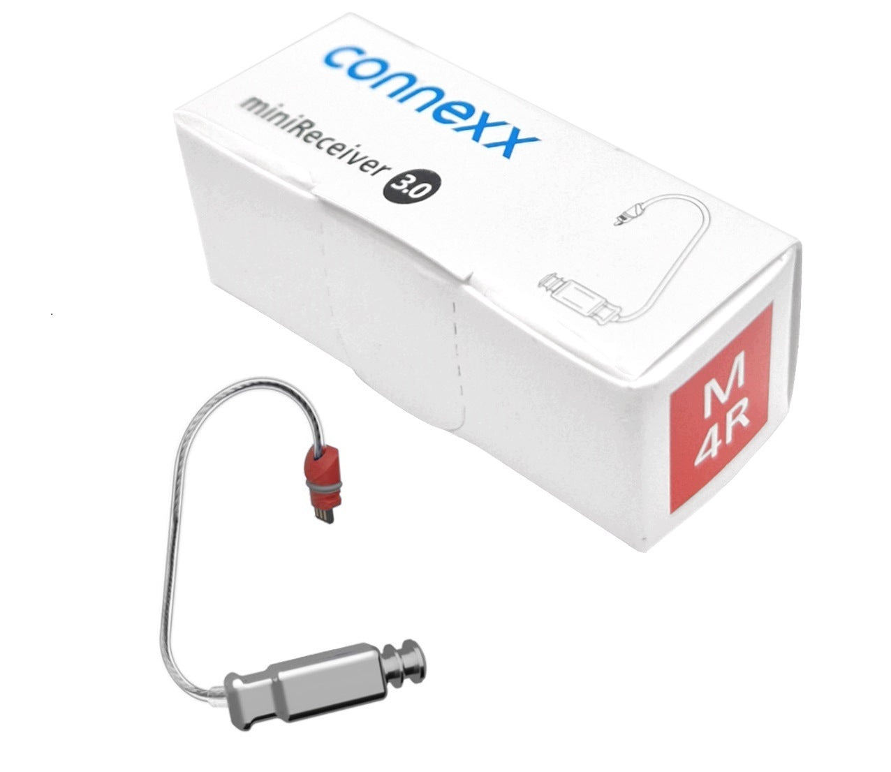 HEARING AID HEADPHONE RECEIVER RIGHT CONNEXX miniReceiver 3.0 M 4R
