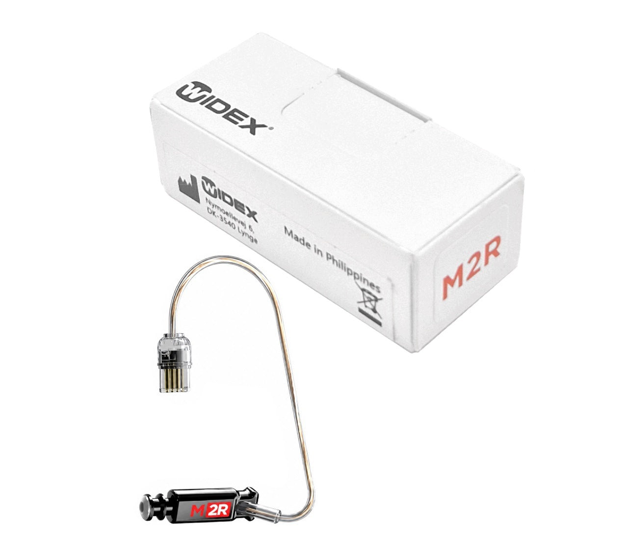 HEARING AID HEADPHONE RECEIVER RIGHT WIDEX V.2 RIC M-Receiver M 2R