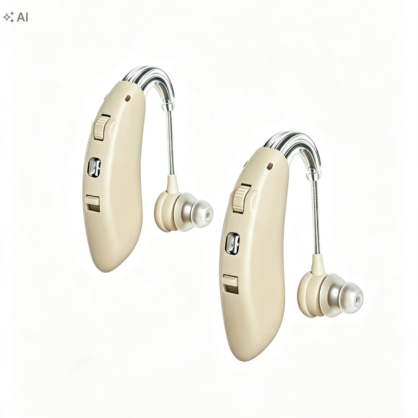 HEARING AID HEARING AMPLIFIER 2in1 BATTERY IN-EAR CERTIFICATE X2