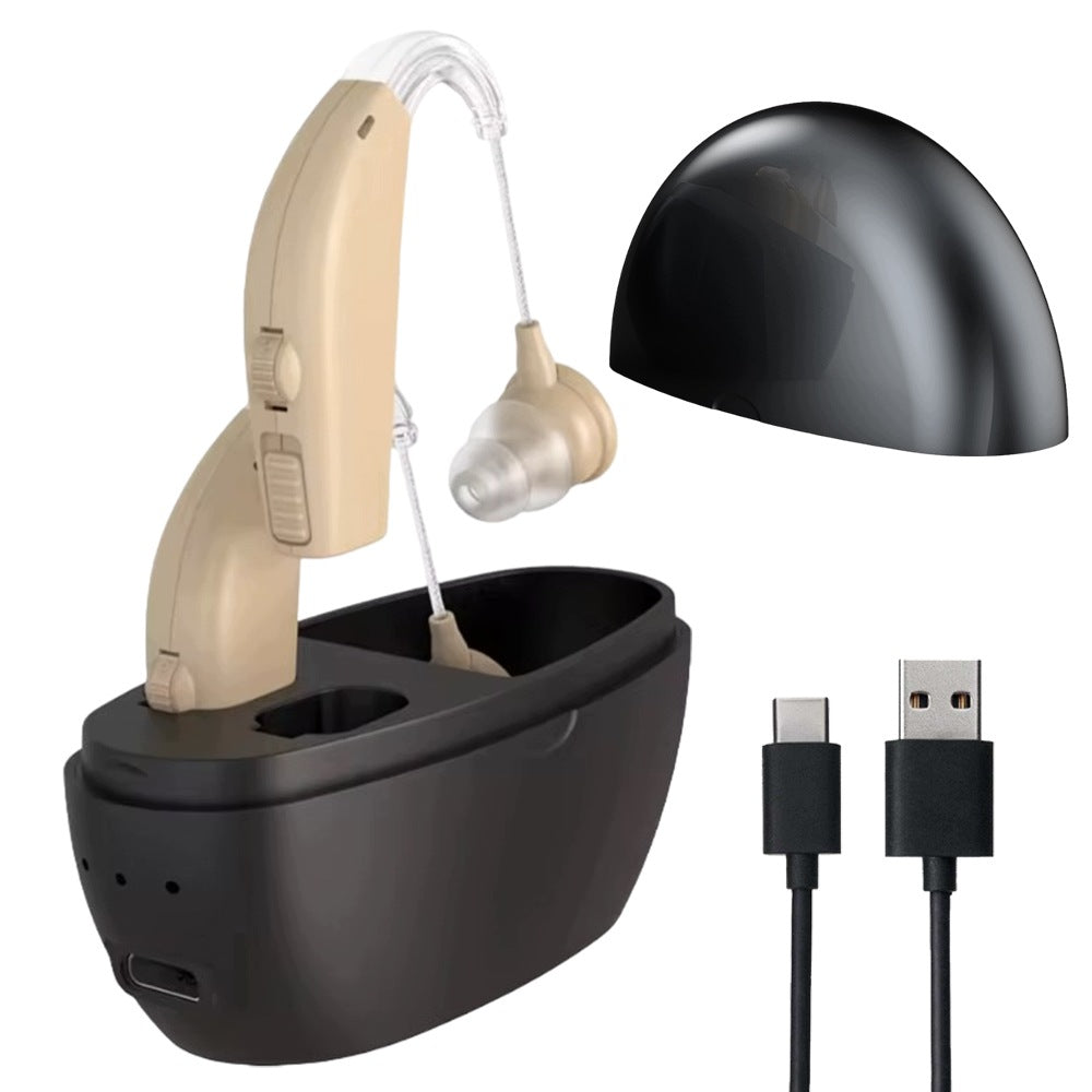 HEARING AID HEARING AMPLIFIER 30DB RECHARGEABLE BATTERY 300MAH IMPENETRABLE