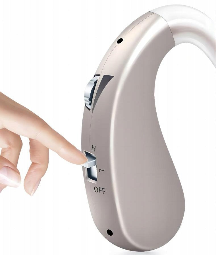 HEARING AID SMALL DISCREET SOUND HEARING AMPLIFIER BATTERY Packaging status original