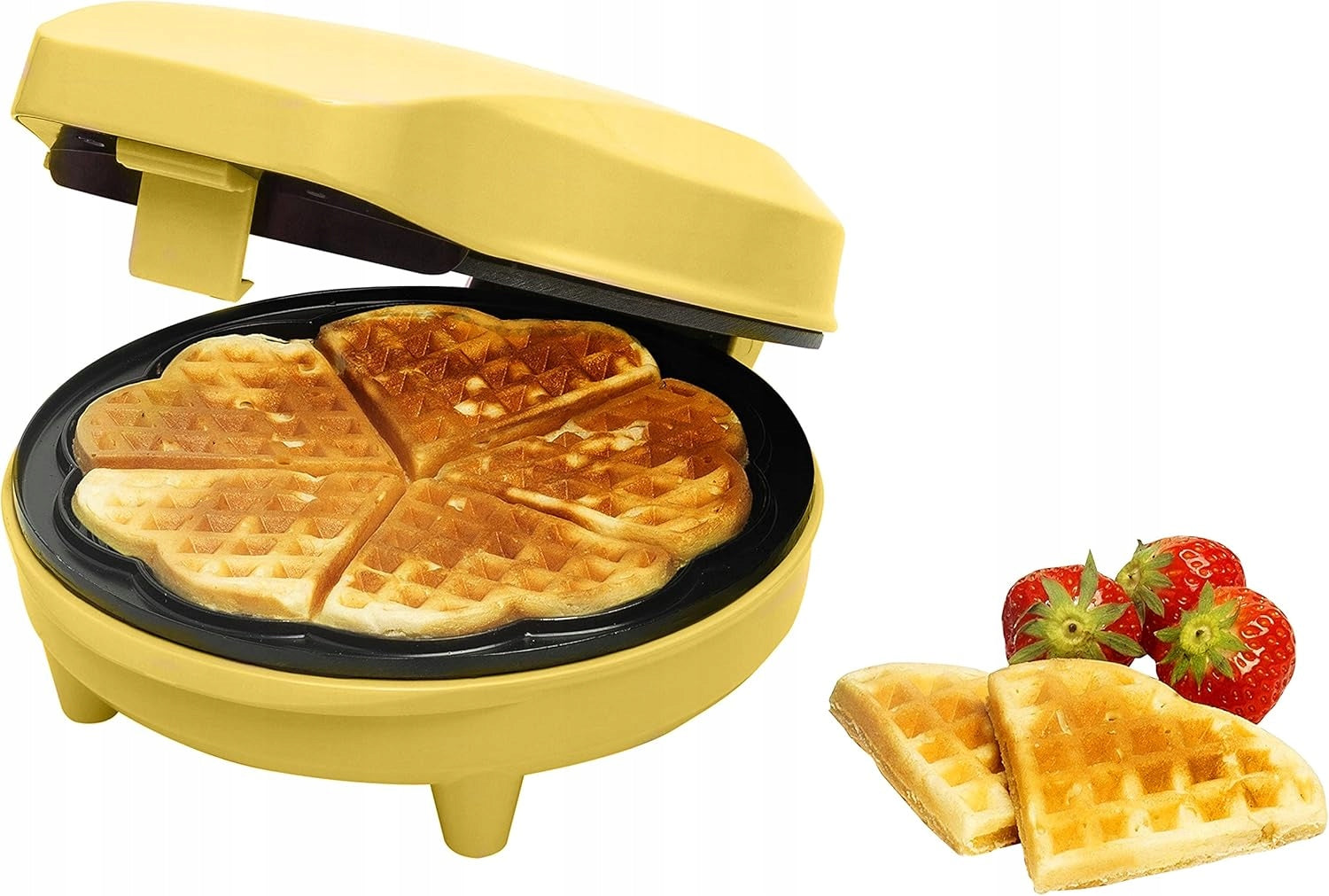HEART WAFFLE IRON 700W COATING NON-STICK RETRO LED LIGHT EAN (GTIN) 5907094171980