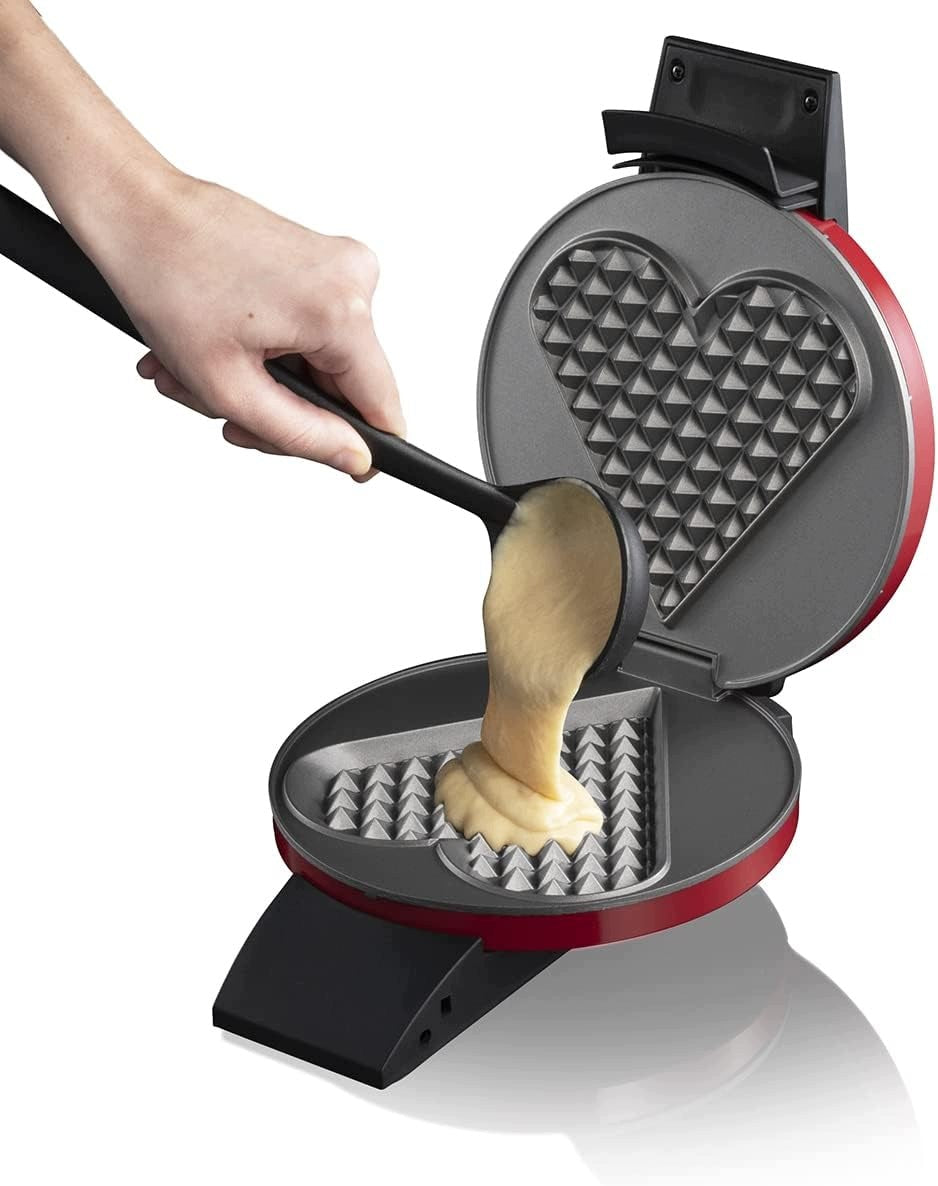 HEART WAFFLE MAKER CLOER 1633V 930W LARGE WAFER HEARTS Brand Cloer