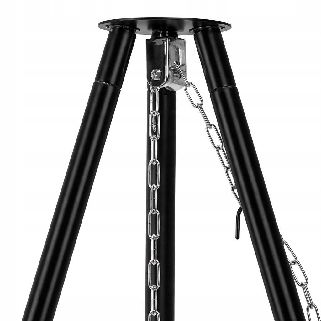 HEARTH TRIPOD GRILL GARDEN FOCAL GRATE HANGING LARGE 52CM FIREPLACE Grill height 150 cm