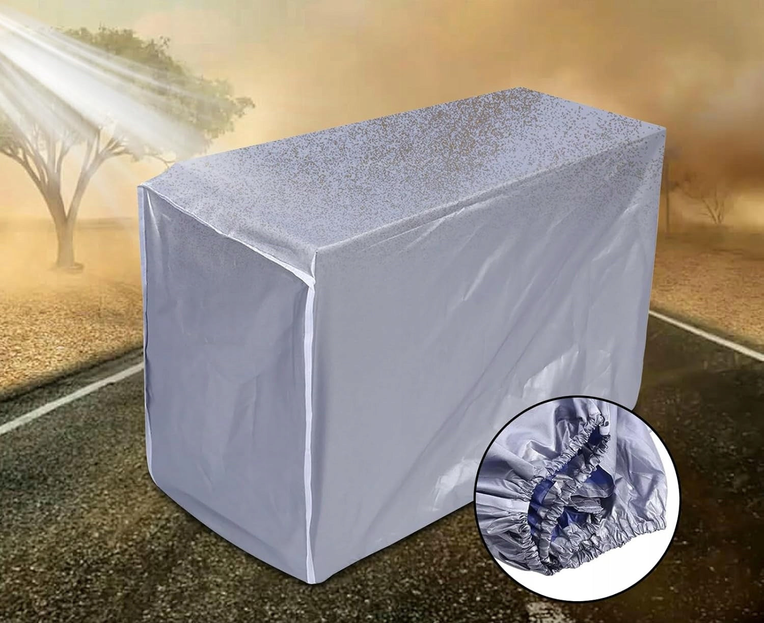 HEAT PUMP COVER AIR CONDITIONING 80x30x57 WATERPROOF PROTECTIVE STRONG Manufacturer code POKROWIEC NA POMPĘ CIEPŁA KLIMATYZATOR