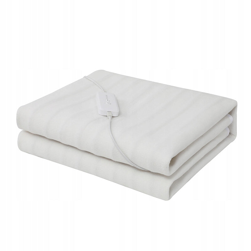 HEATED BLANKET 150x80CM 60W WHITE 3 LEVELS OF ADJUSTMENT REMOTE CONTROL Medical device no