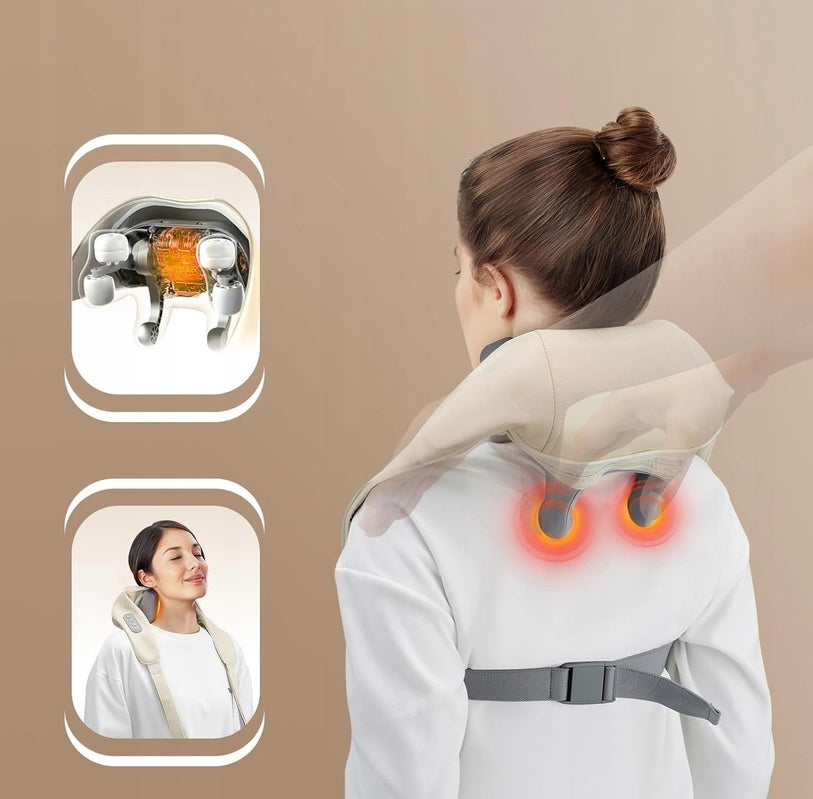 HEATED NECK AND NECK MASSAGER FOR MASSAGE Manufacturer code 3831127559358