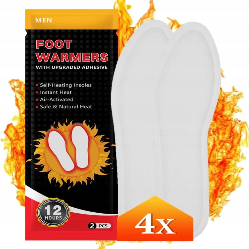 HEATED SOLES FOR SHOES 12H NATURAL HEAT IDEAL FOR WINTER