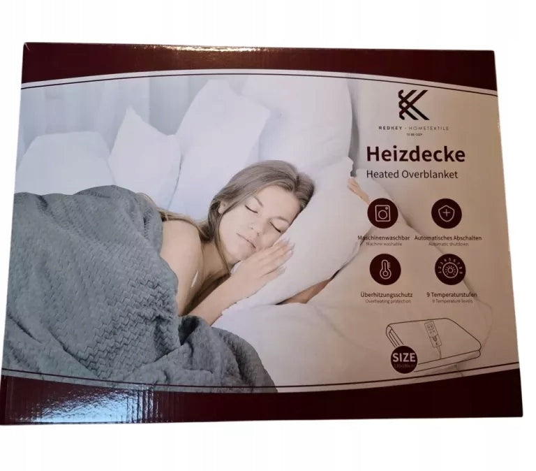 HEATING ELECTRIC BLANKET XXL – COMFORT AND WARMTH FOR CHILLY EVENINGS! Medical device yes