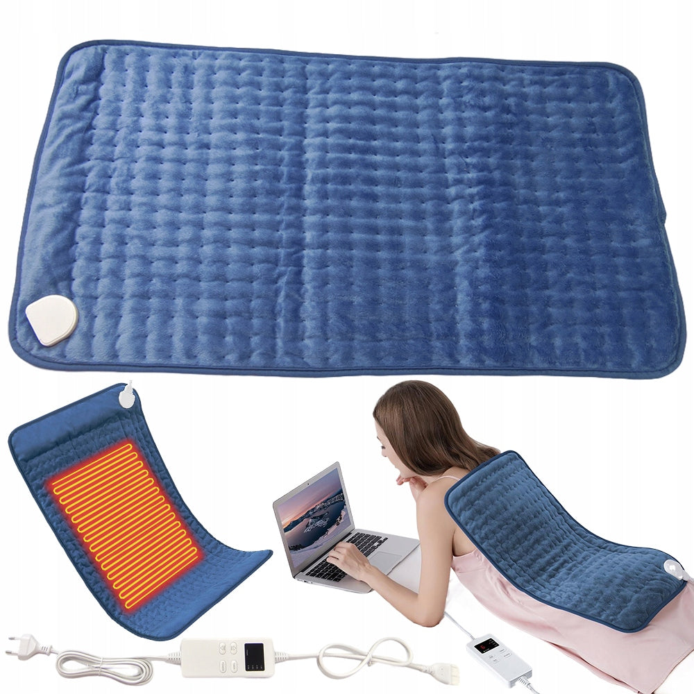 HEATING MAT WITH AUTOMATIC SHUT-OFF AND TEMPERATURE CONTROL
