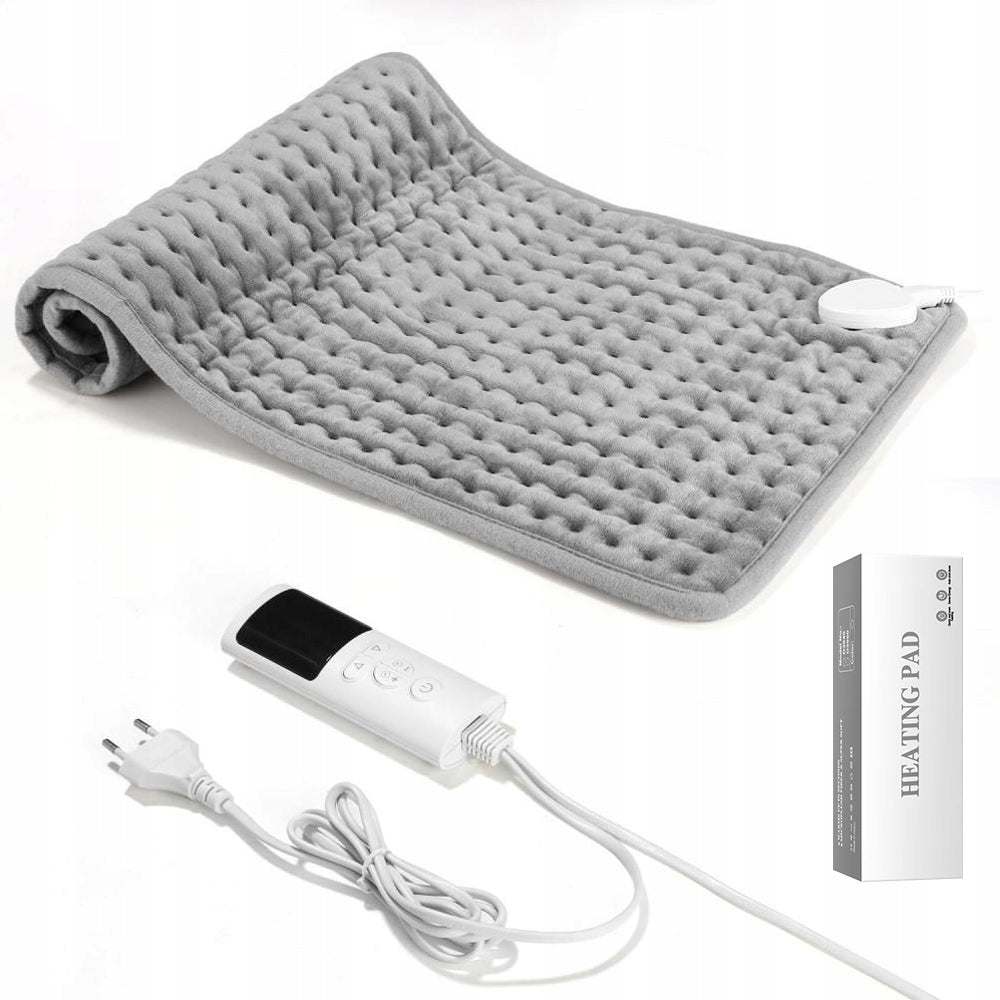 HEATING MAT WITH TIMER 60X30CM MICRO-PLUSH FOR BACK AND NECK Medical device no