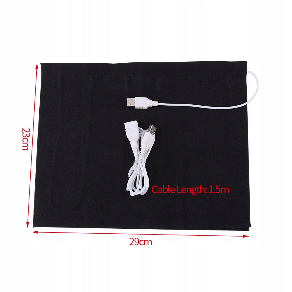 HEATING PAD 23x29cm 5V ADJUSTABLE USB ELECTRIC MAT for Clothes Manufacturer code GS01505