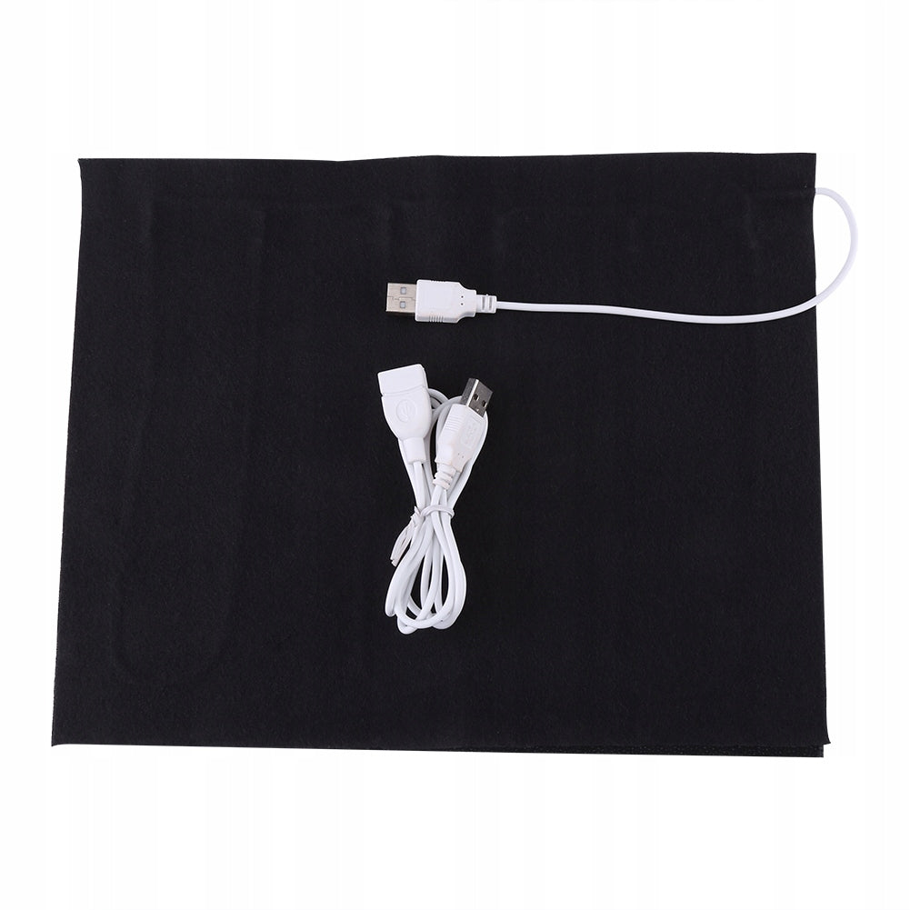 HEATING PAD 23x29cm 5V ADJUSTABLE USB ELECTRIC MAT for Clothes
