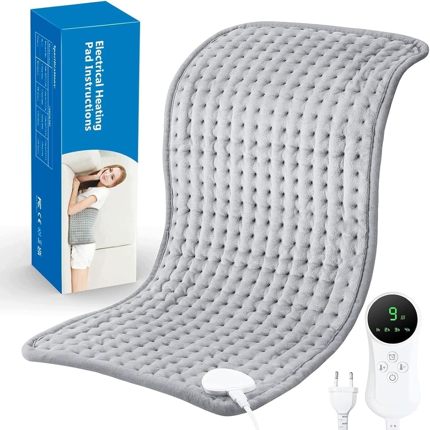 HEATING PAD 30X60 CM ELECTRIC AUTOMATIC SHUT-OFF 30-65°C