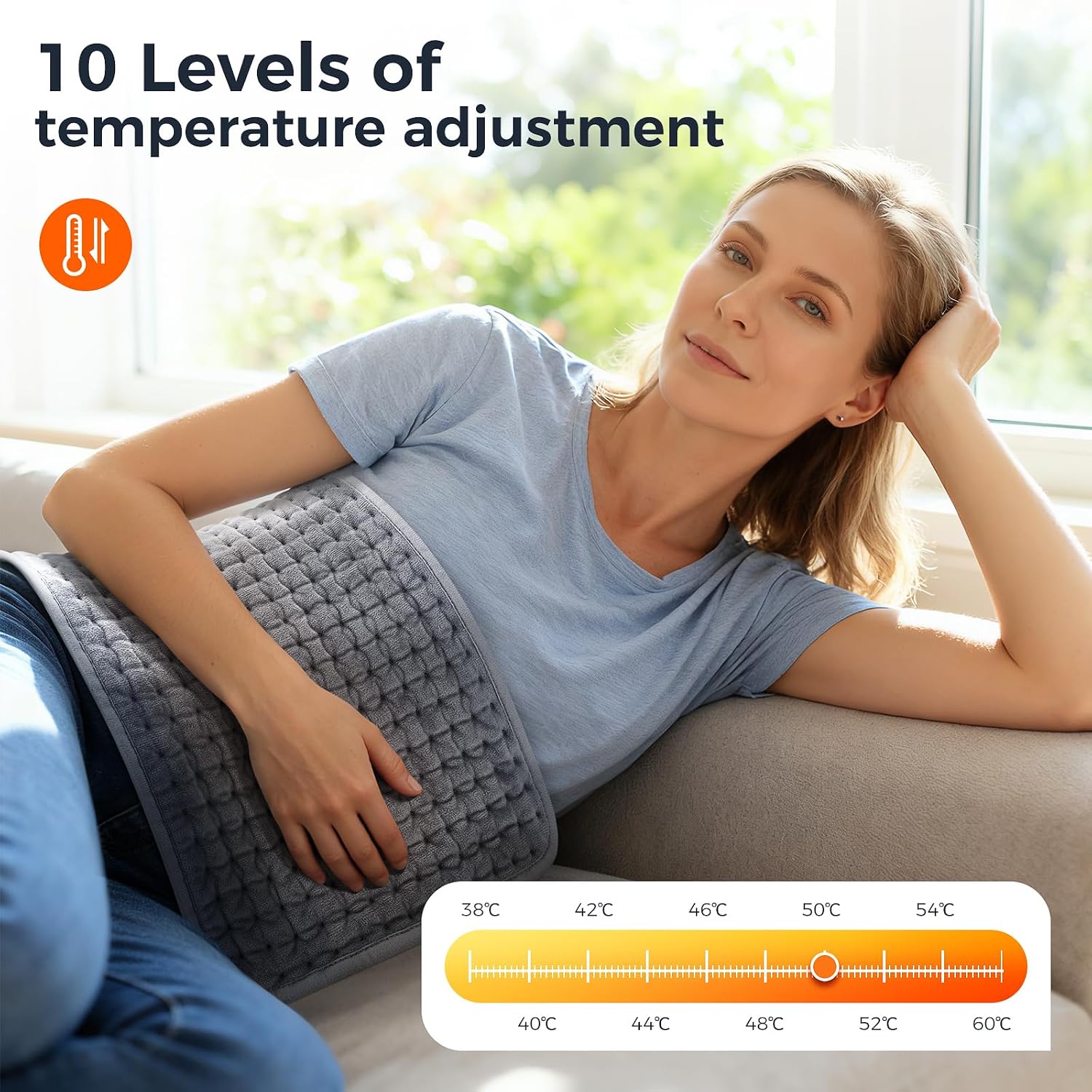 HEATING PAD 60X30CM, 10 DEGREES, WASHABLE, AUTOMATIC SHUTDOWN Medical device type medical device or in-vitro diagnostic medical device