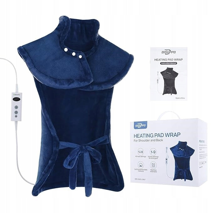 HEATING PAD FOR NECK AND SHOULDERS 60X100 CM WITH 10 HEATING SETTINGS EAN (GTIN) 888830229491