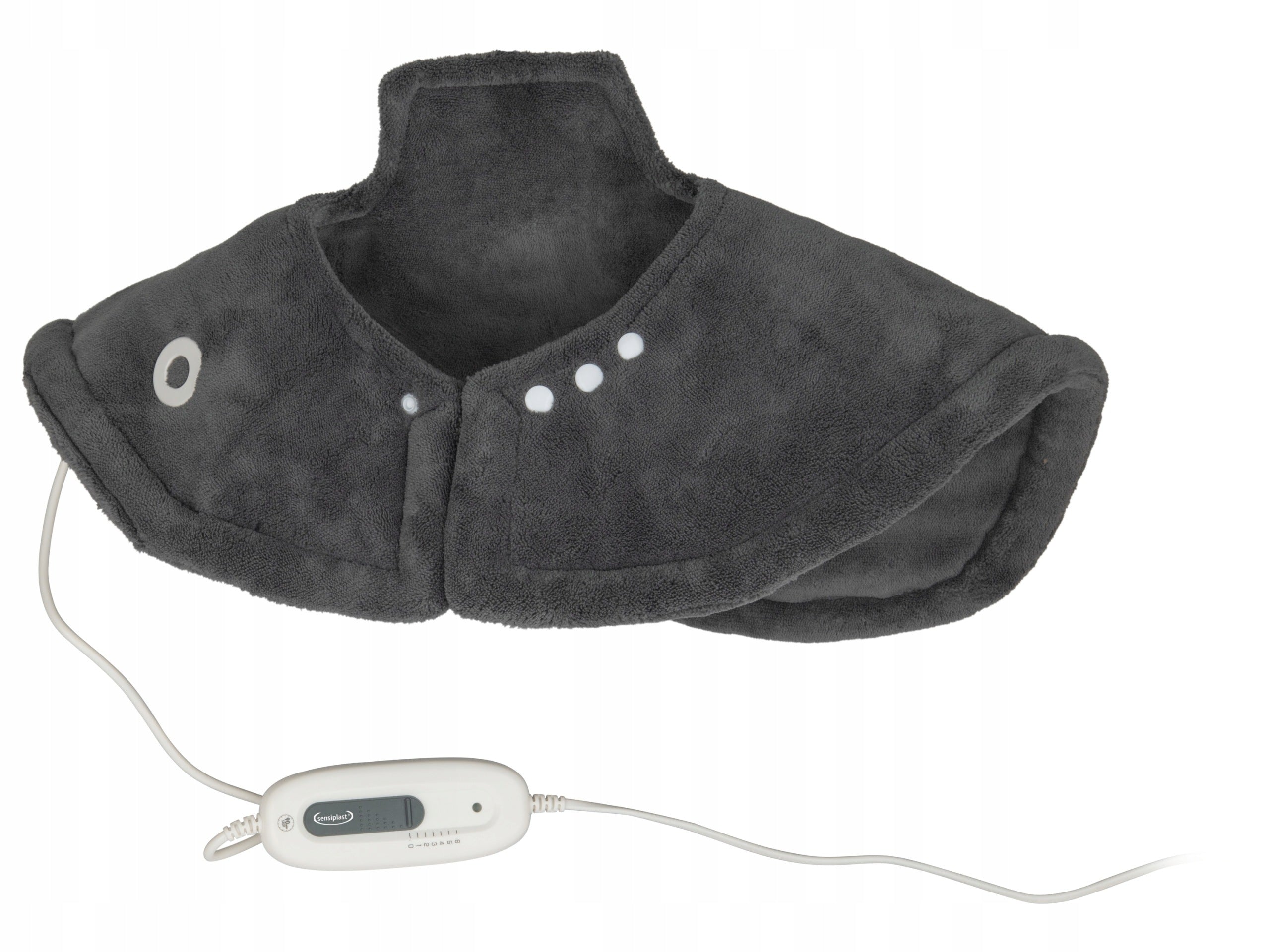 HEATING PAD FOR NECK AND SHOULDERS SENSIPLAST GRAPHITE 6 LEVELS