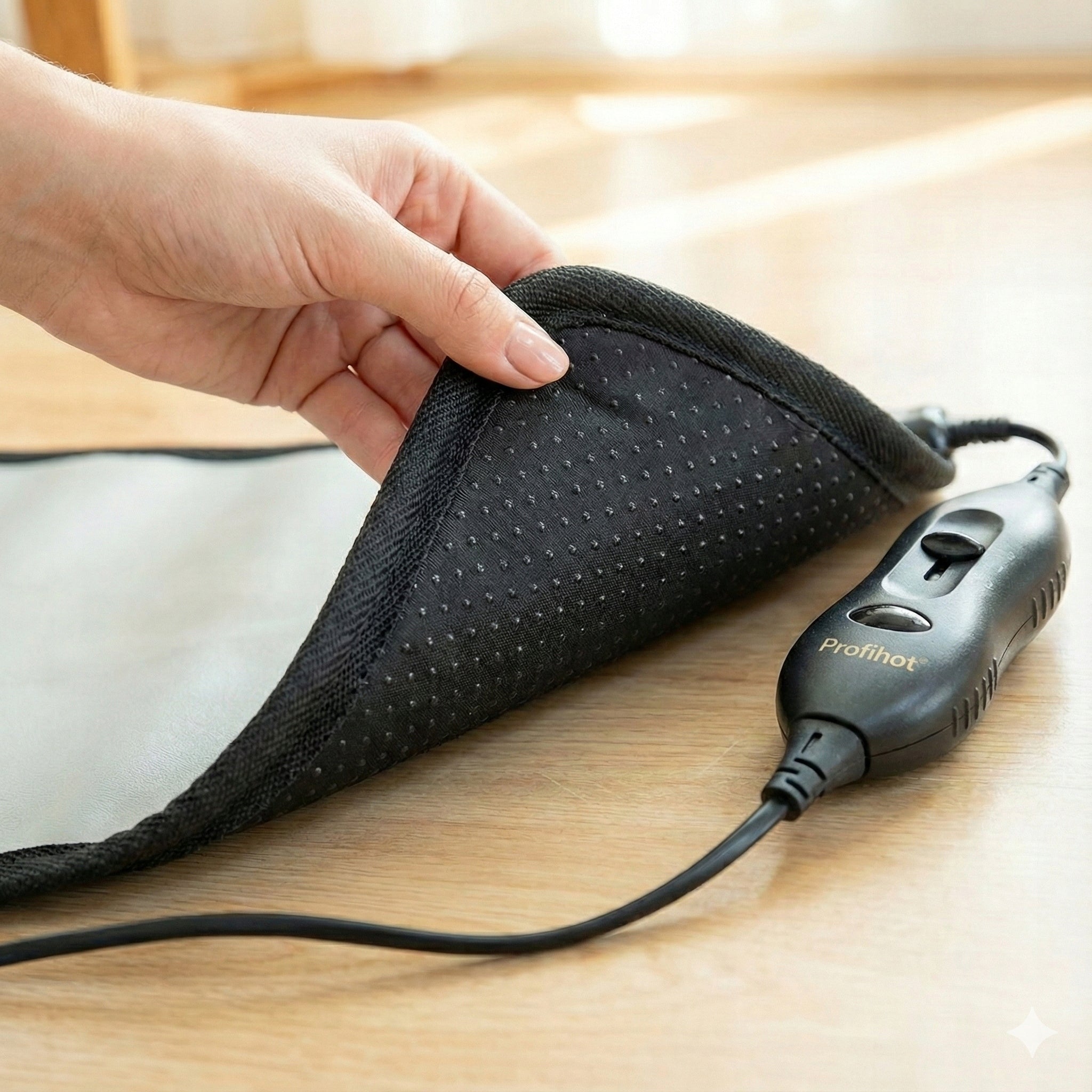 HEATING RUG WATERPROOF mat with REGULATOR foot warmer 30x50cm 50W Medical device no