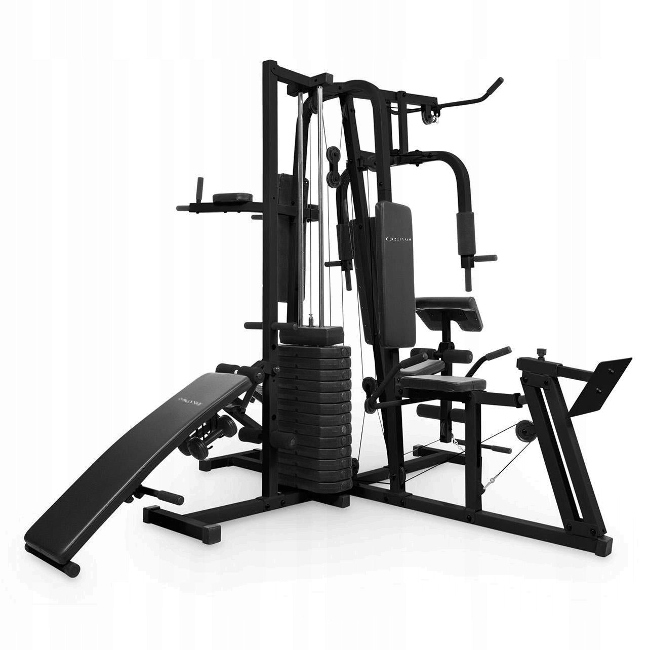HEAVY-DUTY HOME GYM WEIGHT MACHINE 100KG - CORCIANO PRIME 5-STATION Kind multi-station