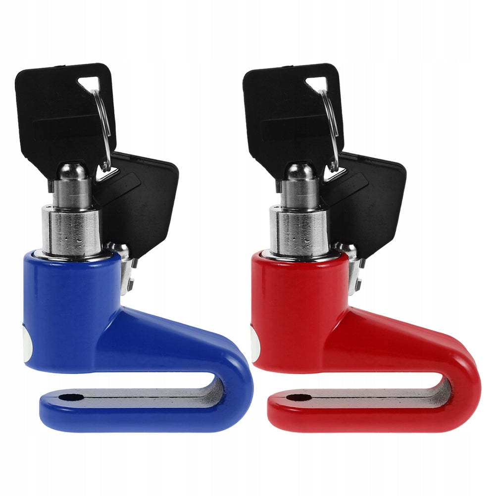 HEAVY DUTY PLASTIC DISC BRAKE LOCK FOR MOTORCYCLES AND MOUNTAIN BIKES Kind padlock