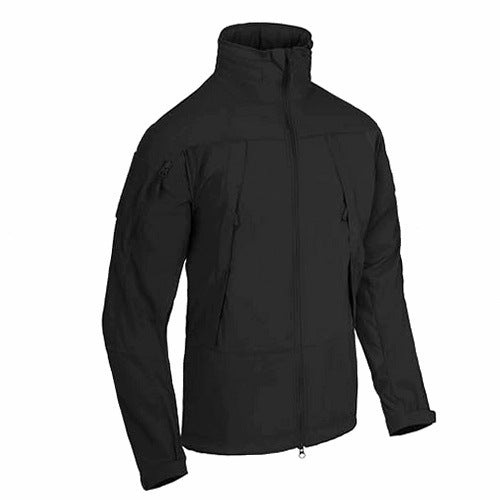 HELIKON TEX LIBERTY FLEECE JACKET THICK BLACK FOR MAN HOME