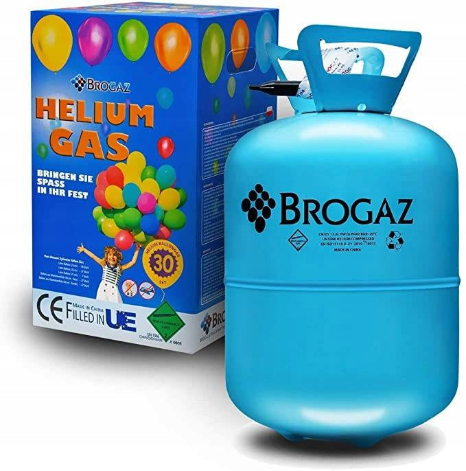 HELIUM BALLOON BOTTLE HELIUM FOR BIRTHDAY UP TO 30 BALLOONS HELIUM BALLOONS