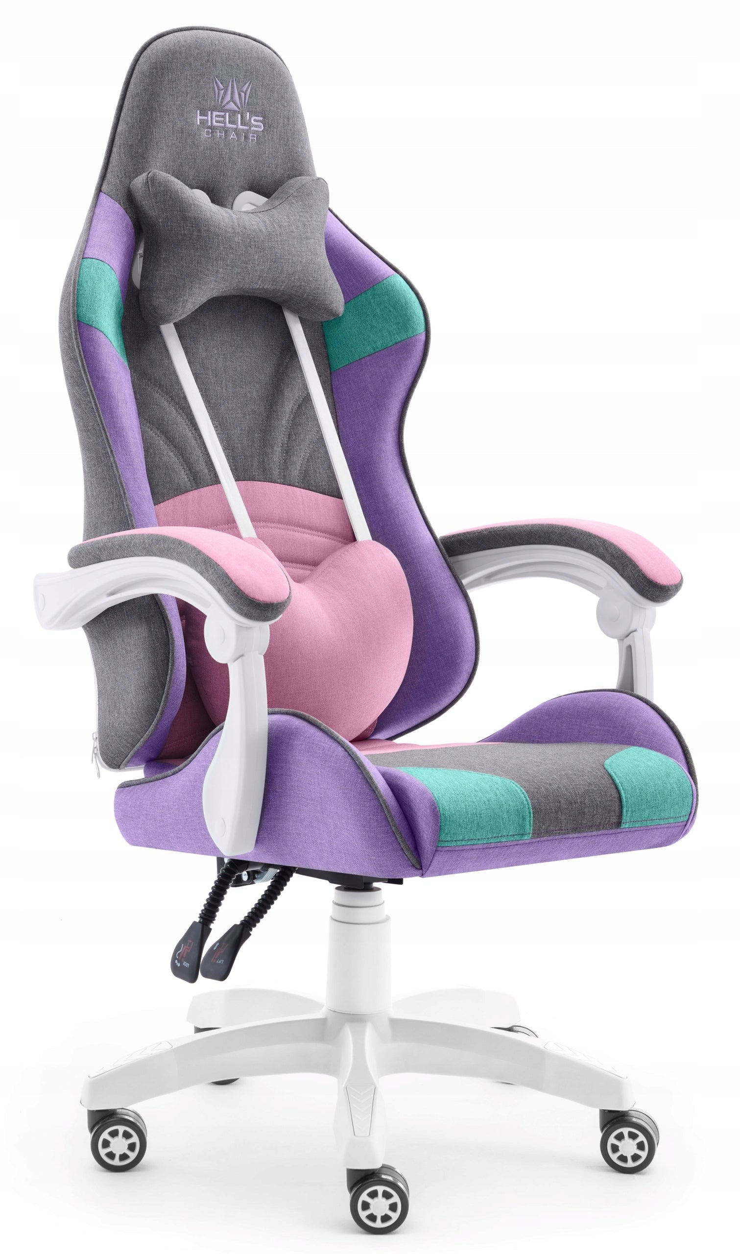 HELL'S CHAIR Rainbow Grey Colorful Fabric Manufacturer code 5904204981637