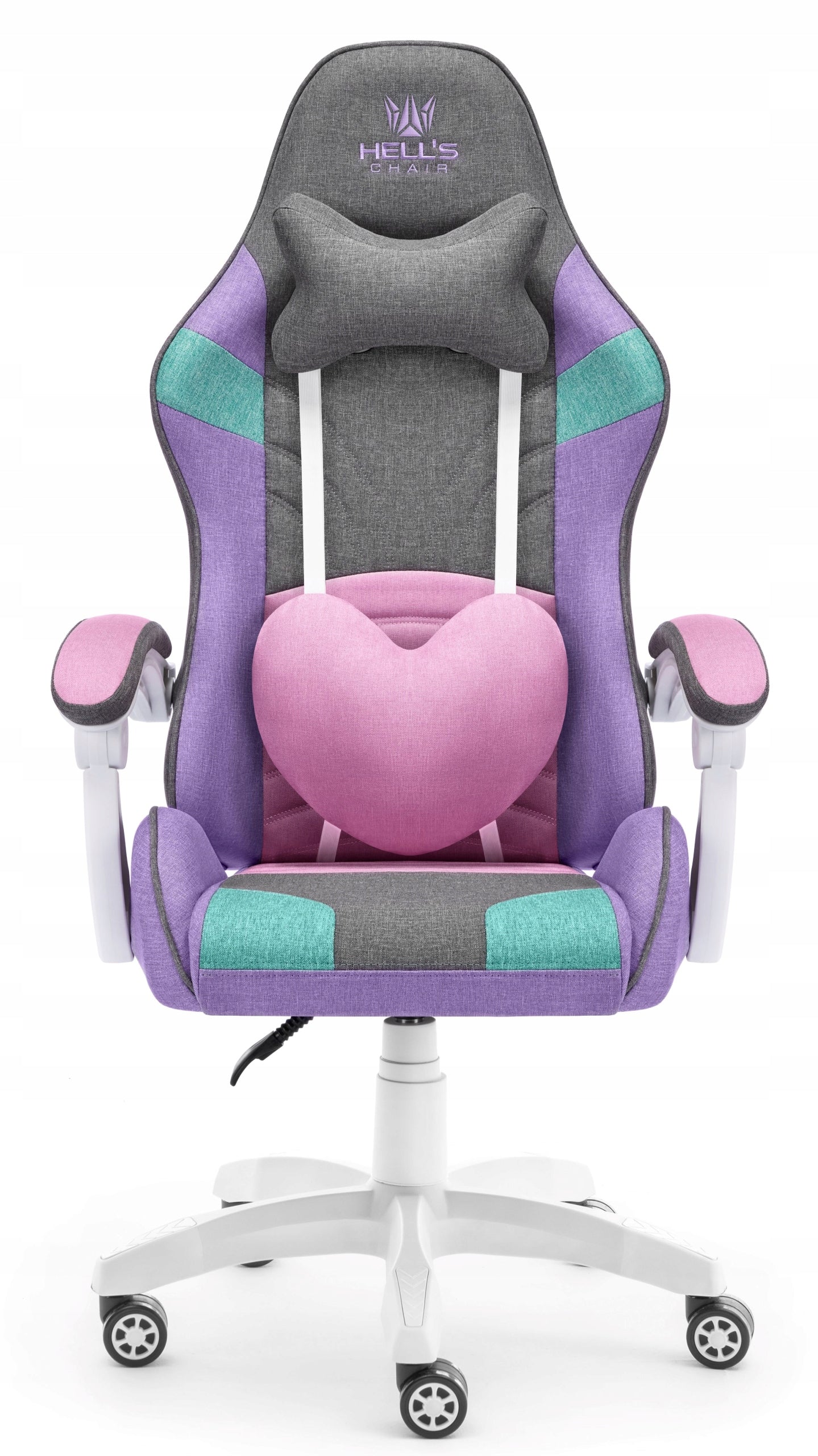 HELL'S CHAIR Rainbow Grey Colorful Fabric Packaging status original