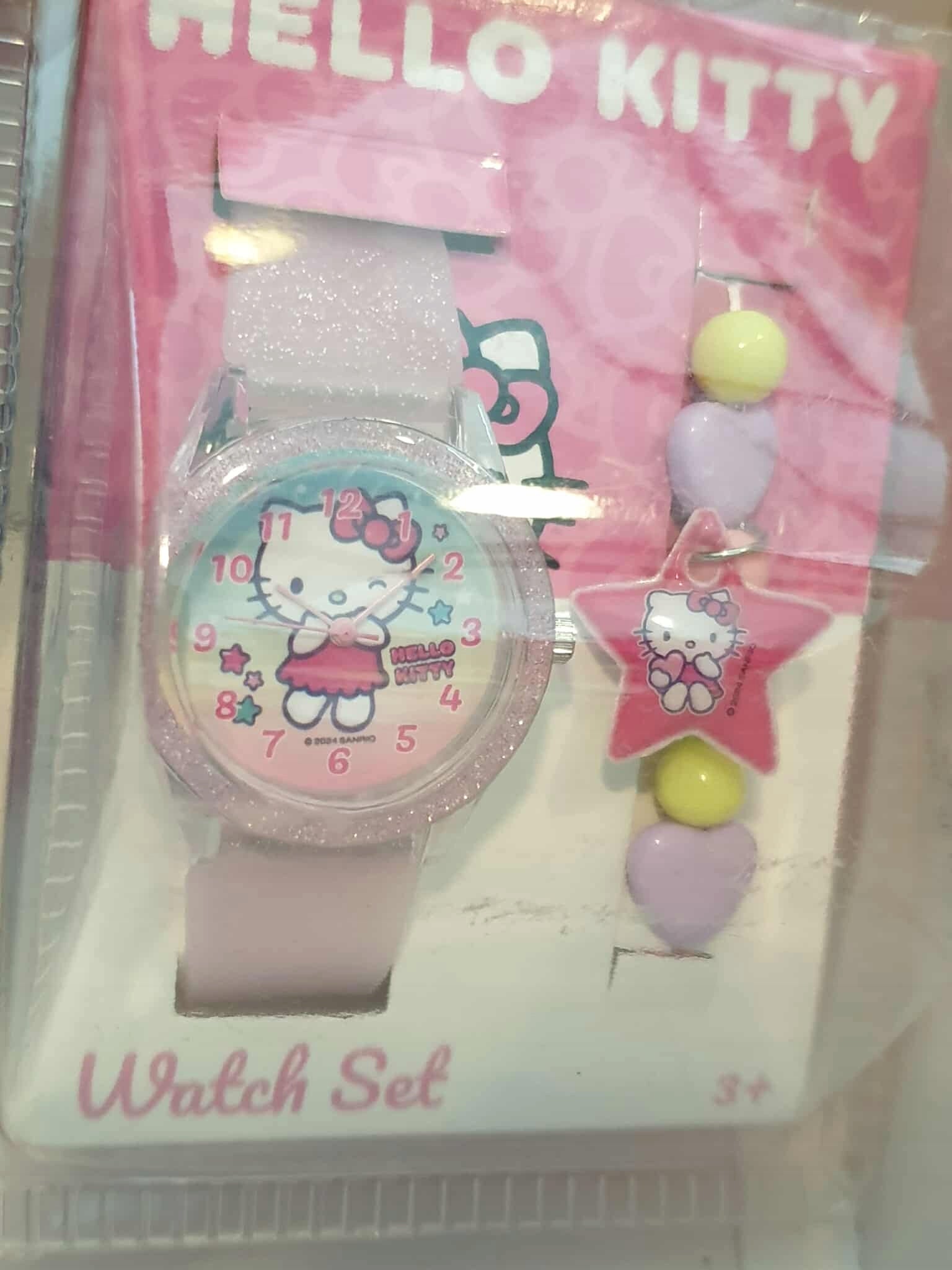 HELLO KITTY Children's watch with wrist bracelet with tips 3+ Brand no brand