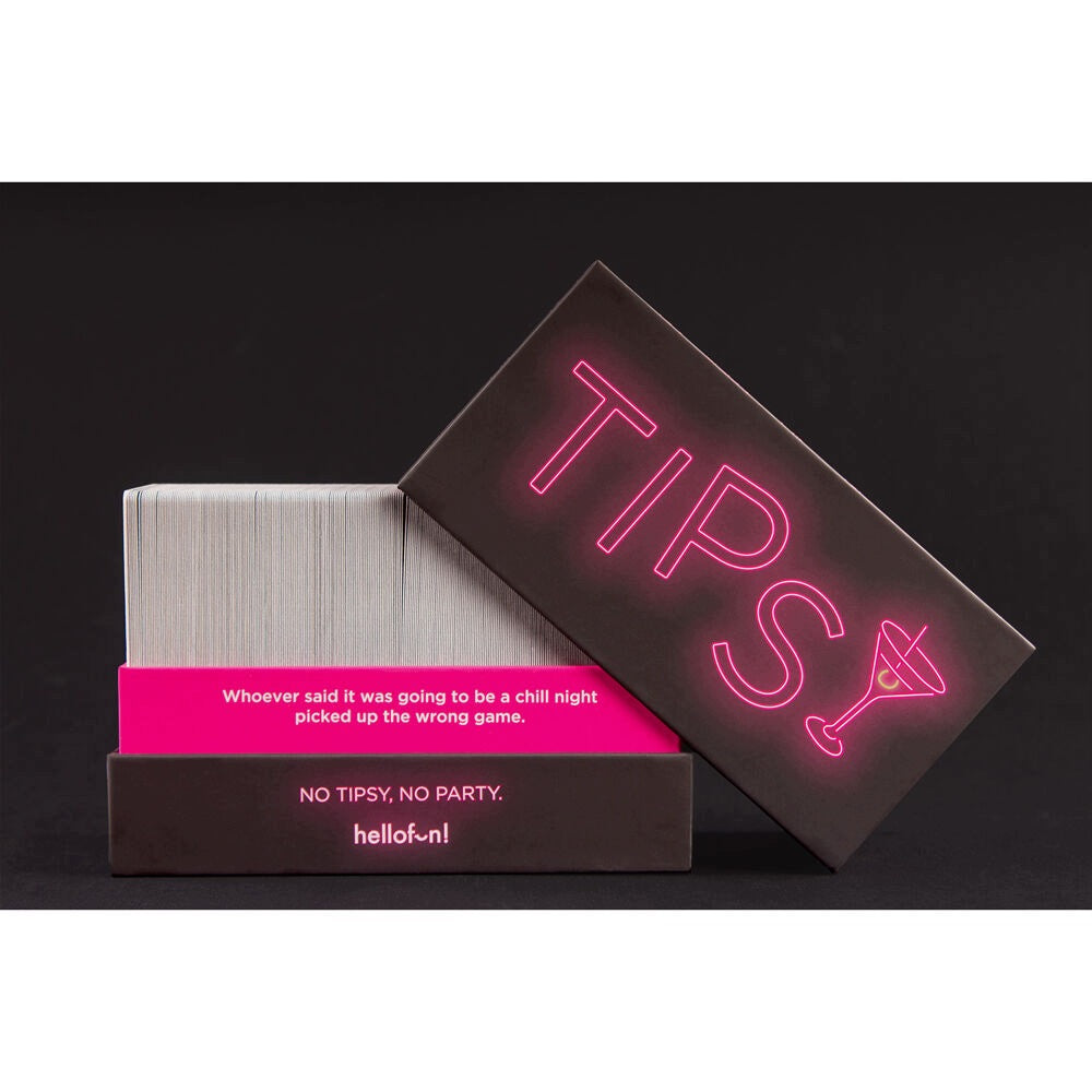 HELLOFUN! Tipsy English Game Accessory - Original Product, Unique d Packaging status original