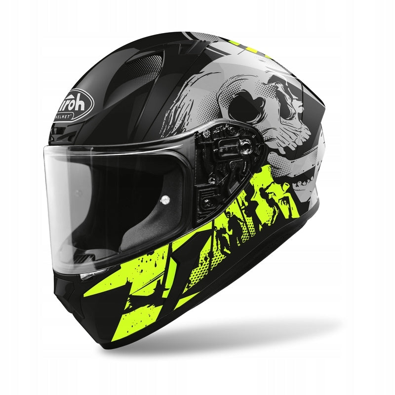 HELMET AIROH VALOR AKUNA YELLOW GLOSS (L)