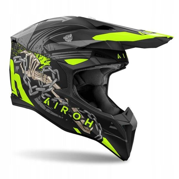 HELMET AIROH WRAAAP DARKNESS MATT L Size L