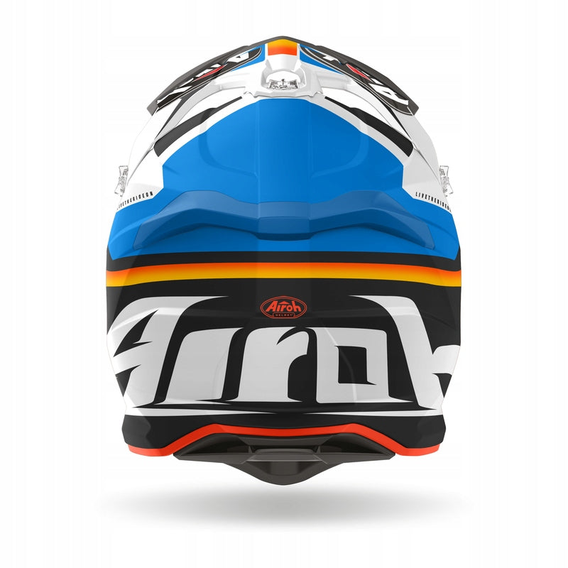 HELMET CROSS ENDURO AIROH STRYCKER GLAM BLUE MATT BLUE MAT Size M Manufacturer's catalog number STK_GL18_M