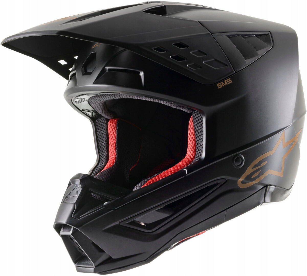 HELMET ENDURO Alpinestars S-M5 Solid BLACK MATT XS BIMOTO