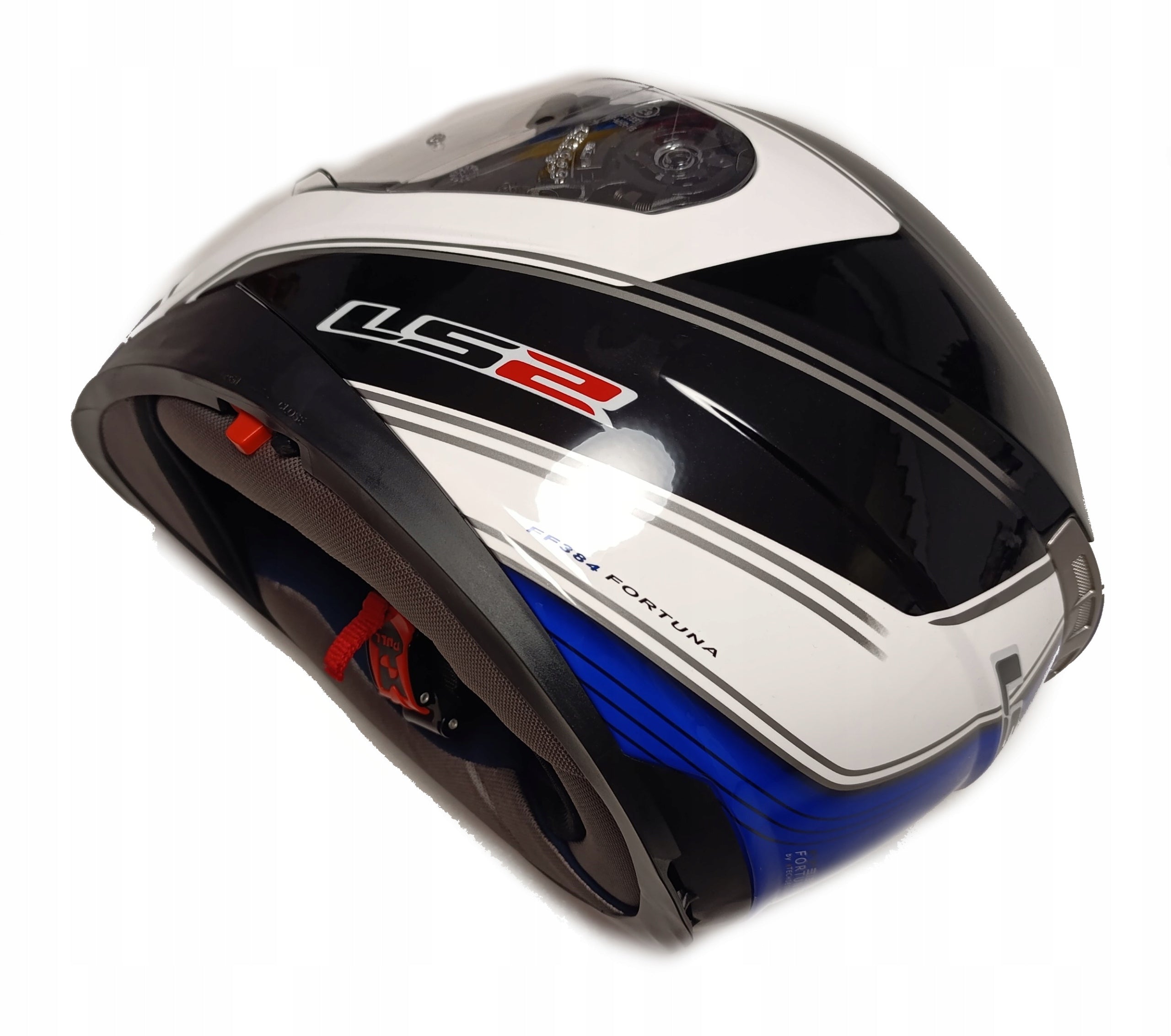 HELMET LS2 FF384 FORTUNA GLOSS BLACK BLUE ros. S SOLAR BLEND EAN (GTIN) 5900802655765