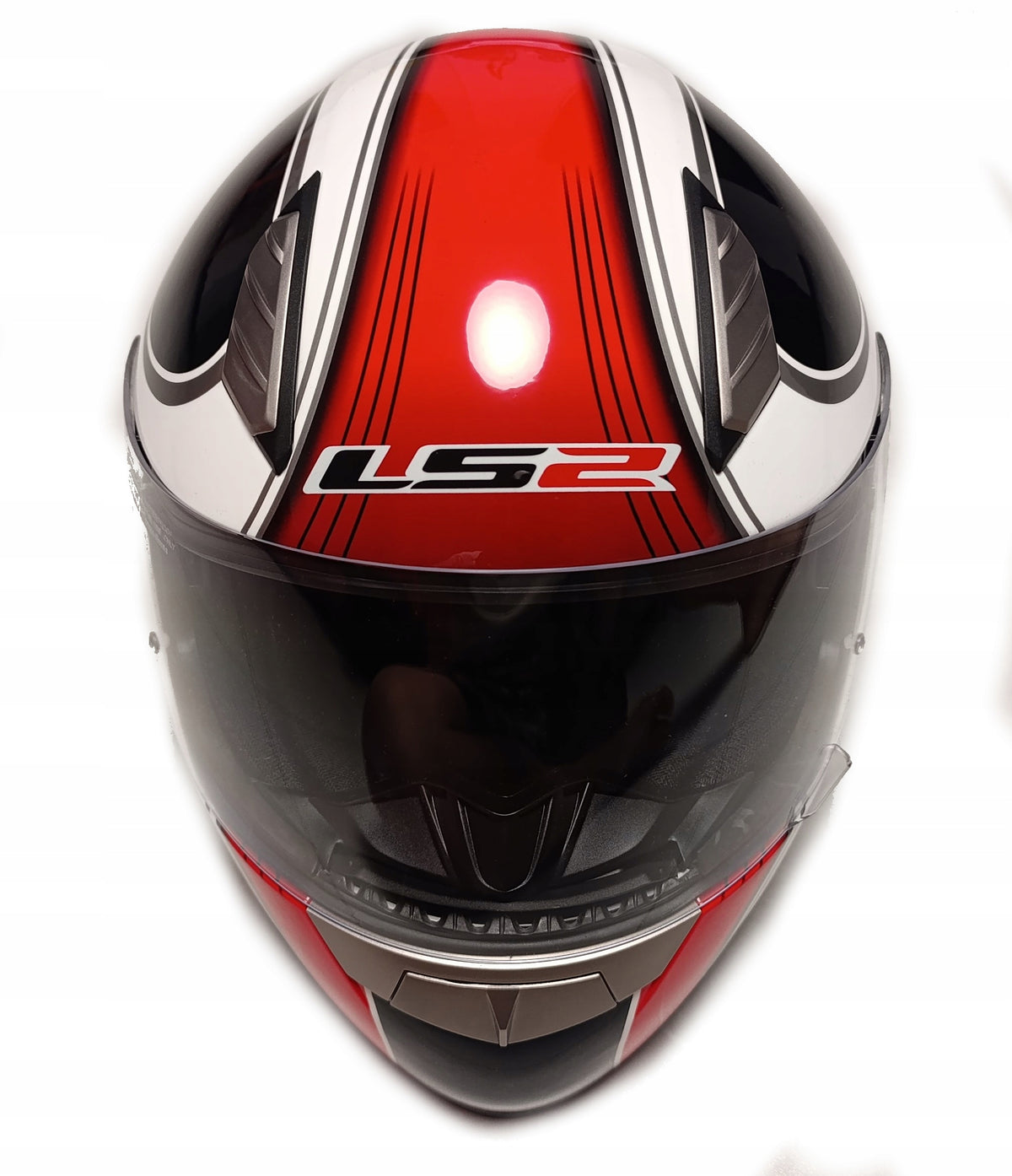 HELMET LS2 FF384 FORTUNA GLOSS BLACK RED ros. XXL Manufacturer's catalog number FF384